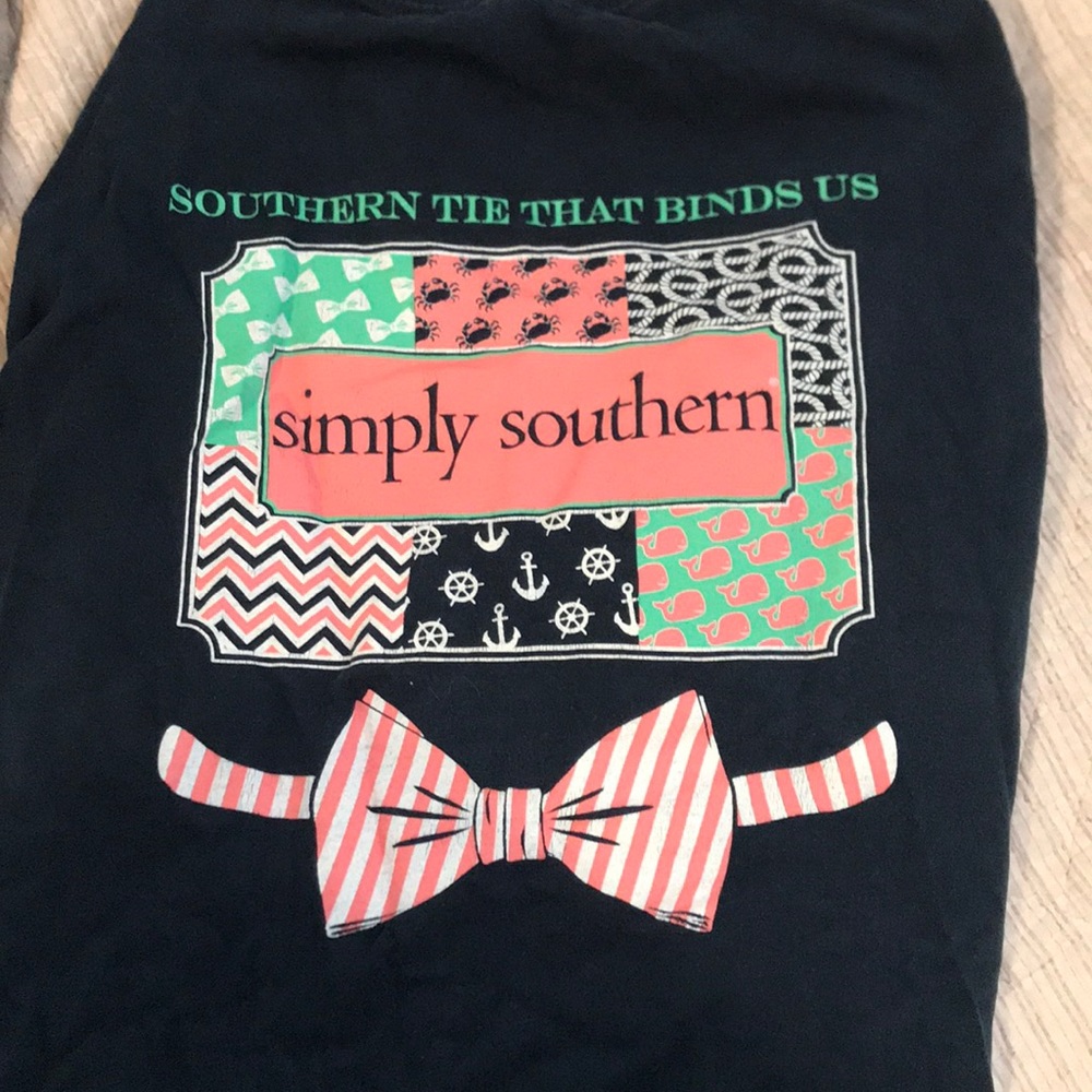 Simply Southern Navy Blue shirt